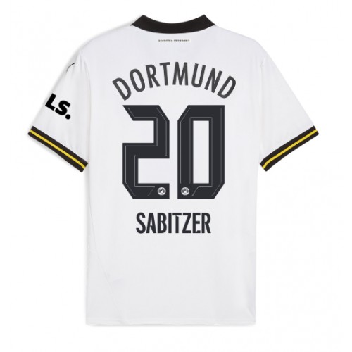 Fotballdrakt Herre Borussia Dortmund Marcel Sabitzer #20 Tredjedrakt 2024-25 Kortermet